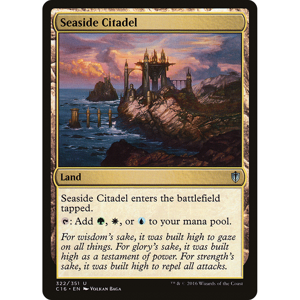 Seaside Citadel (C16-322) - Commander 2016