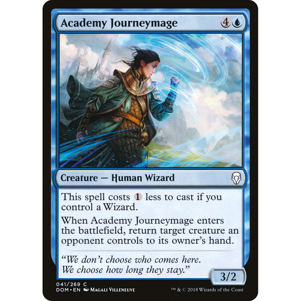 Academy Journeymage (DOM-041) - Dominaria Foil