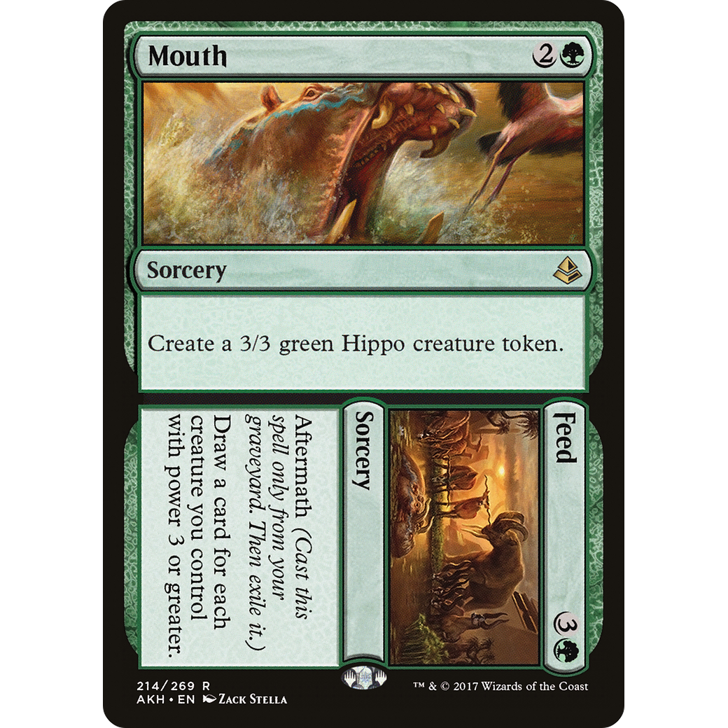 Mouth // Feed (AKH-214) - Amonkhet