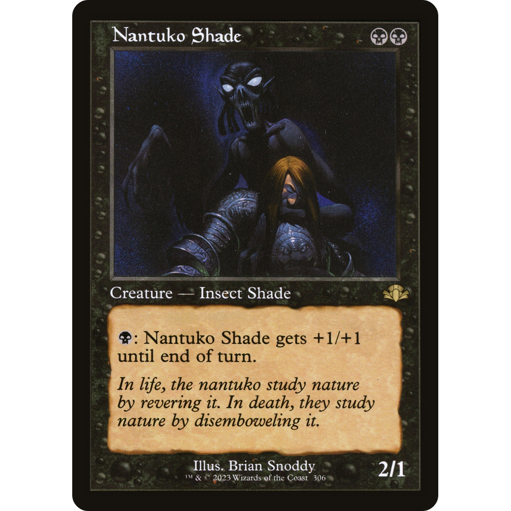 Nantuko Shade (Retro Frame) (DMR-306) - Dominaria Remastered Foil