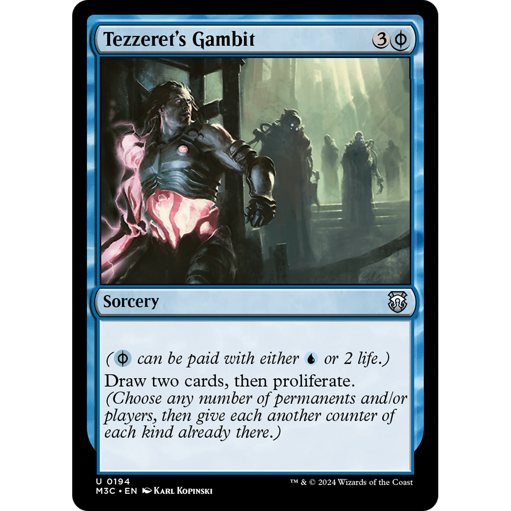 Tezzeret's Gambit (M3C-194) - Modern Horizons 3 Commander