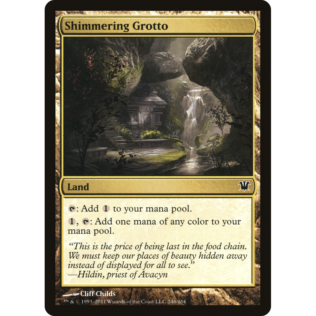 Shimmering Grotto (ISD-246) - Innistrad Foil