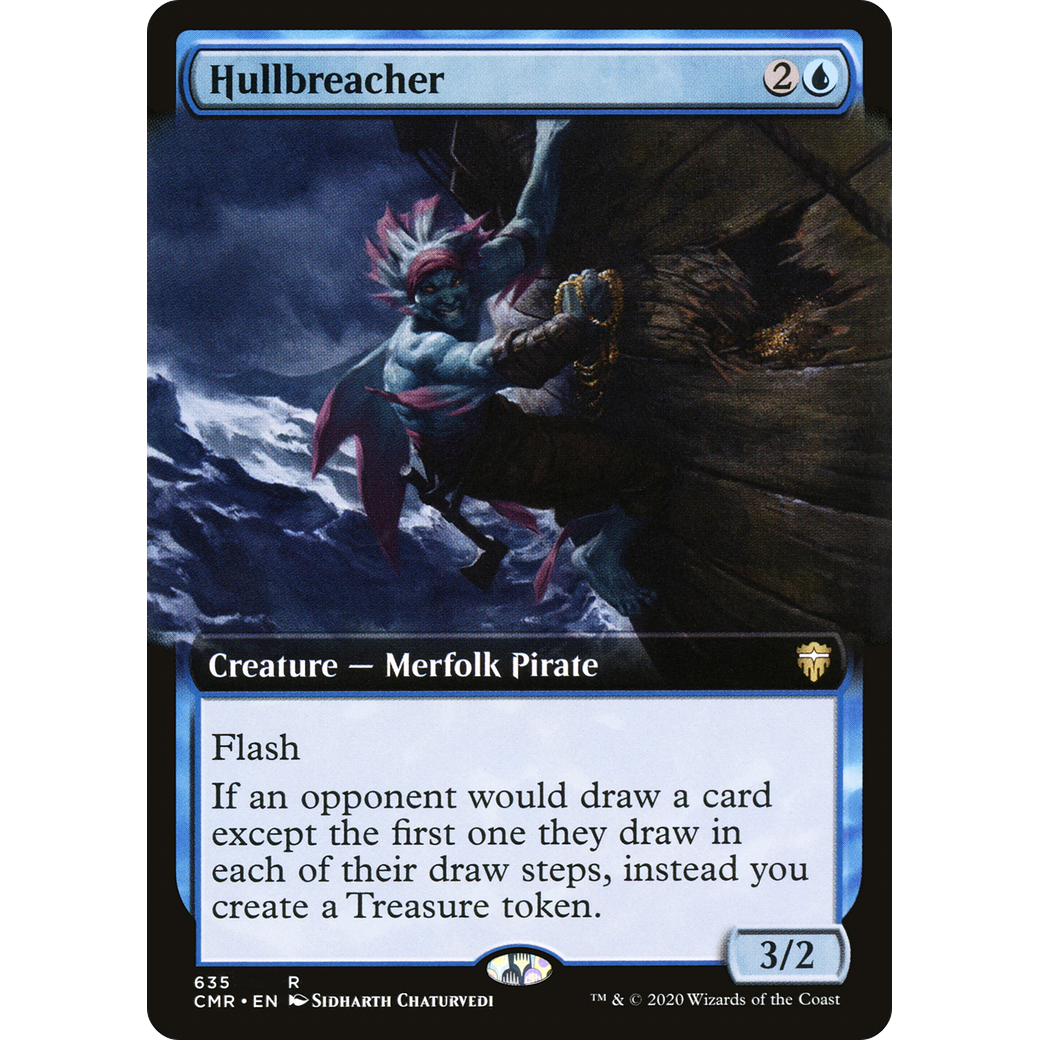 Hullbreacher (Extended Art) (CMR-635) - Commander Legends: (Extended Art) Foil