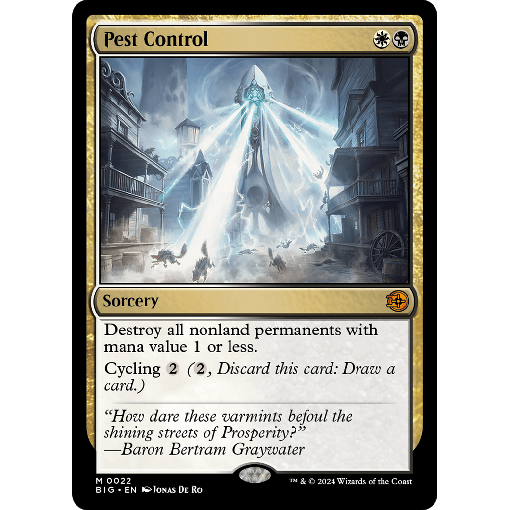 Pest Control (BIG-022) - The Big Score Foil
