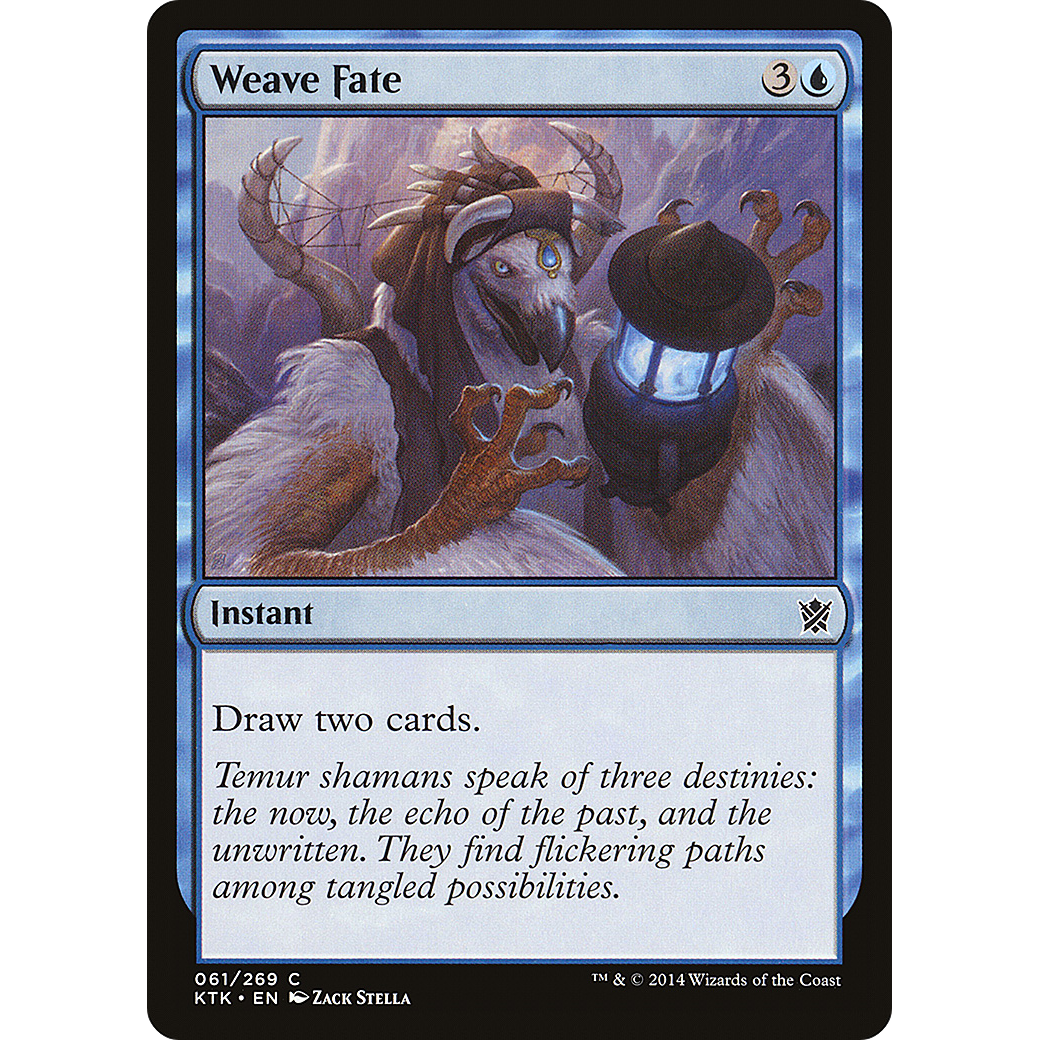 Weave Fate (KTK-061) - Khans of Tarkir Foil