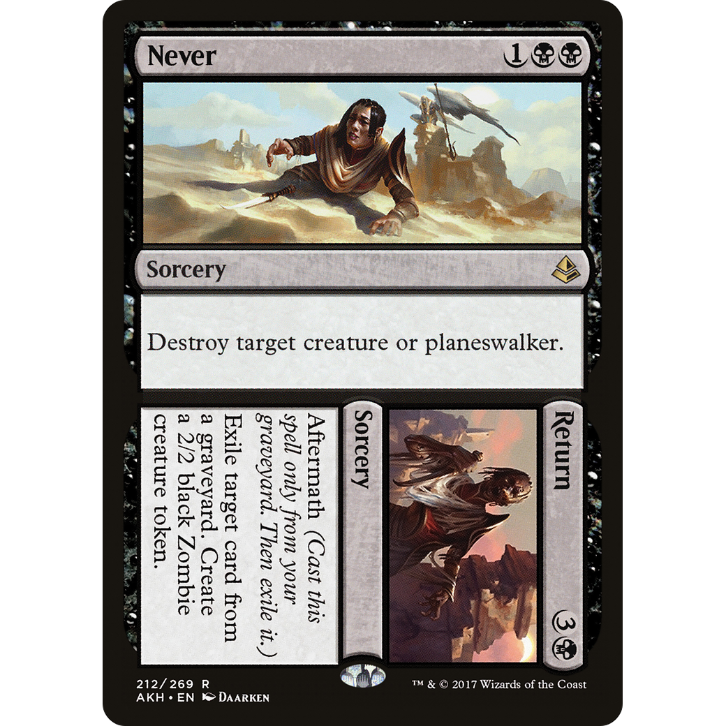 Never // Return (AKH-212) - Amonkhet