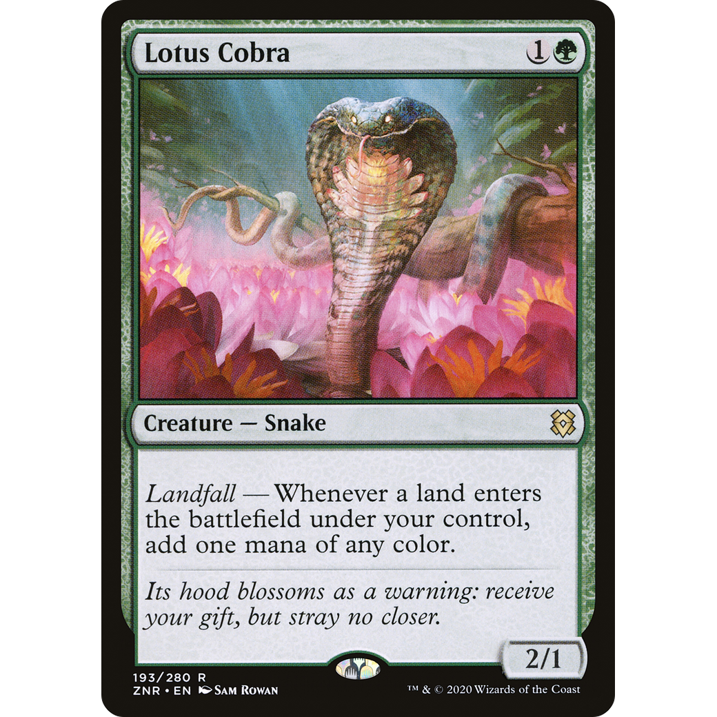 Lotus Cobra (ZNR-193) - Zendikar Rising