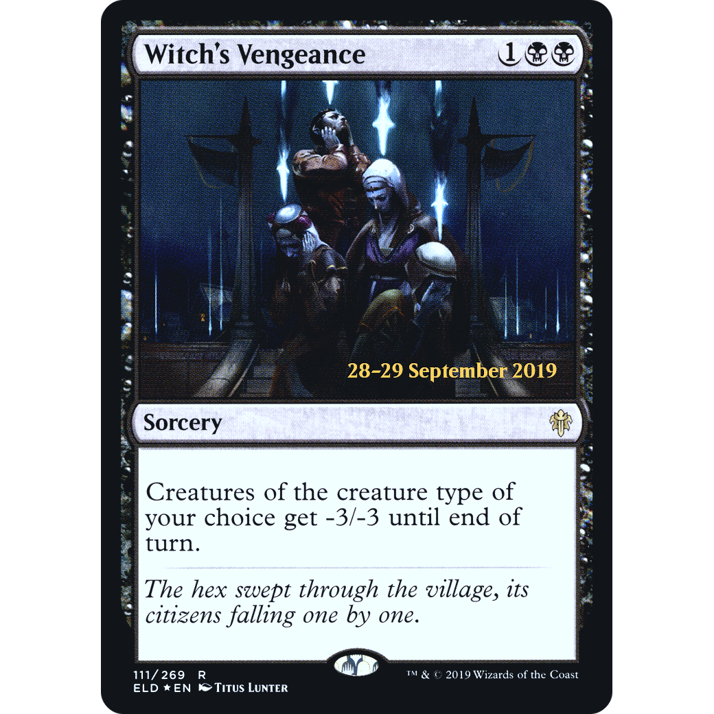 Witch's Vengeance (PRE-111) - Throne of Eldraine Promos Foil