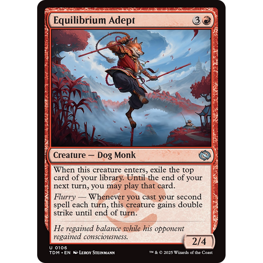 Equilibrium Adept (TDM-106) - Tarkir: Dragonstorm Foil