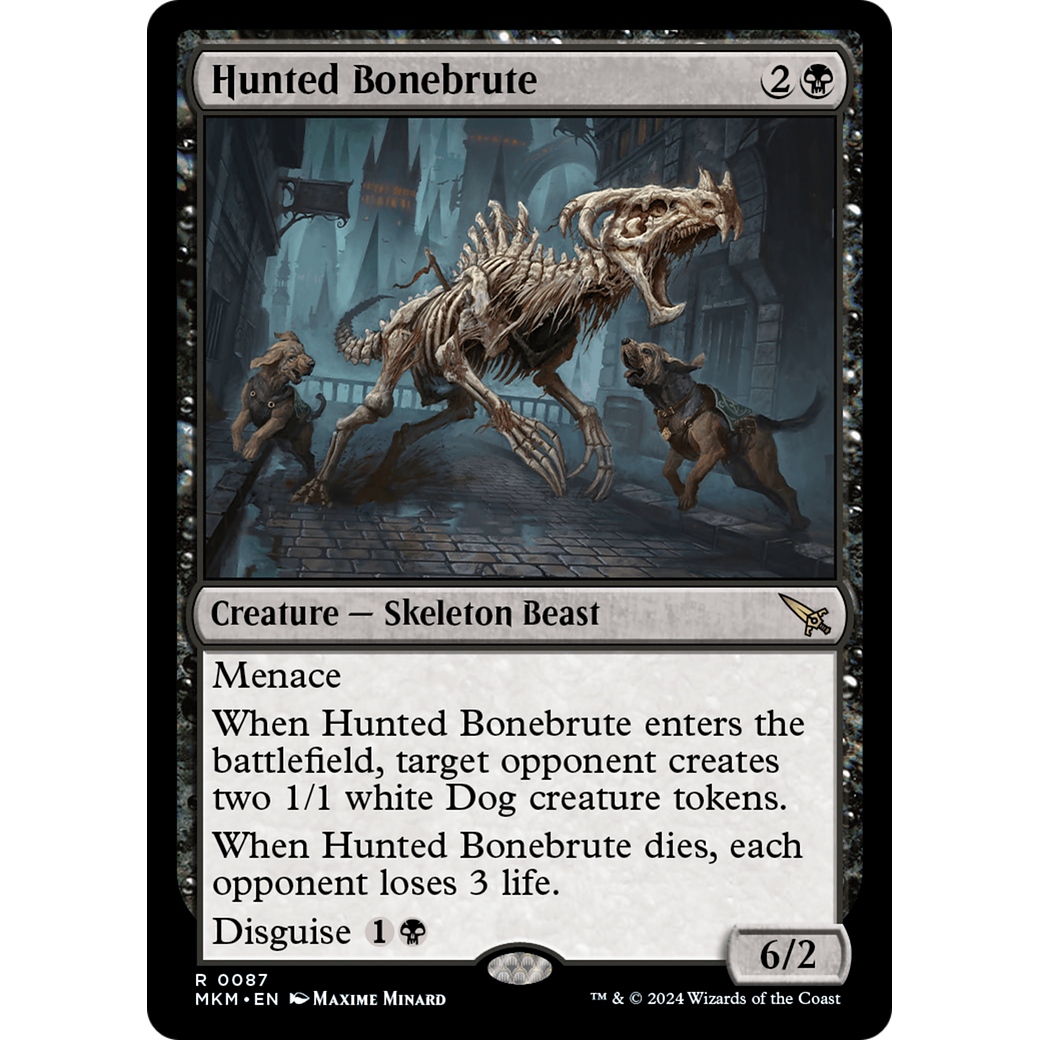 Hunted Bonebrute (MKM-087) - Murders at Karlov Manor