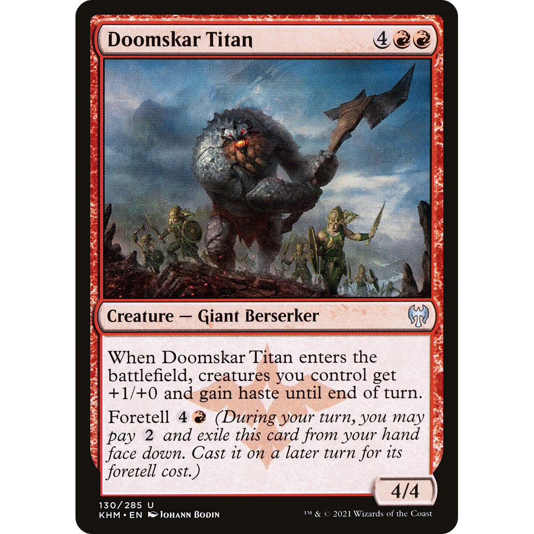 Doomskar Titan (KHM-130) - Kaldheim