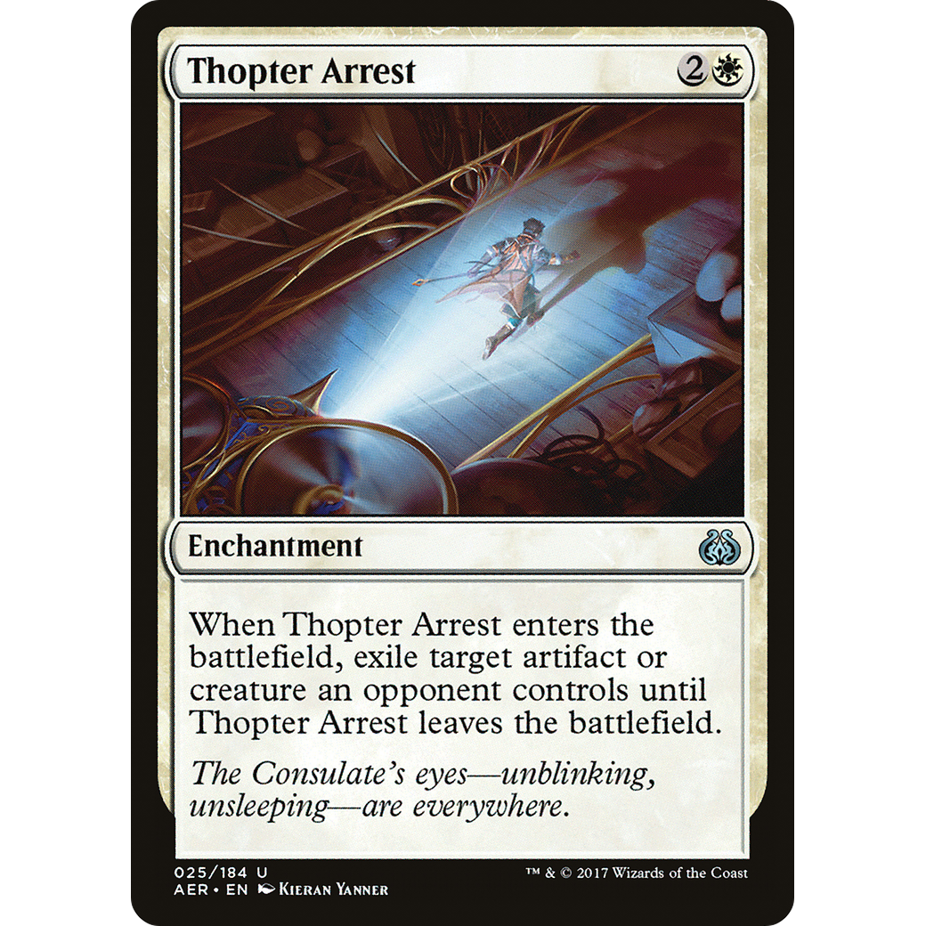 Thopter Arrest (AER-025) - Aether Revolt