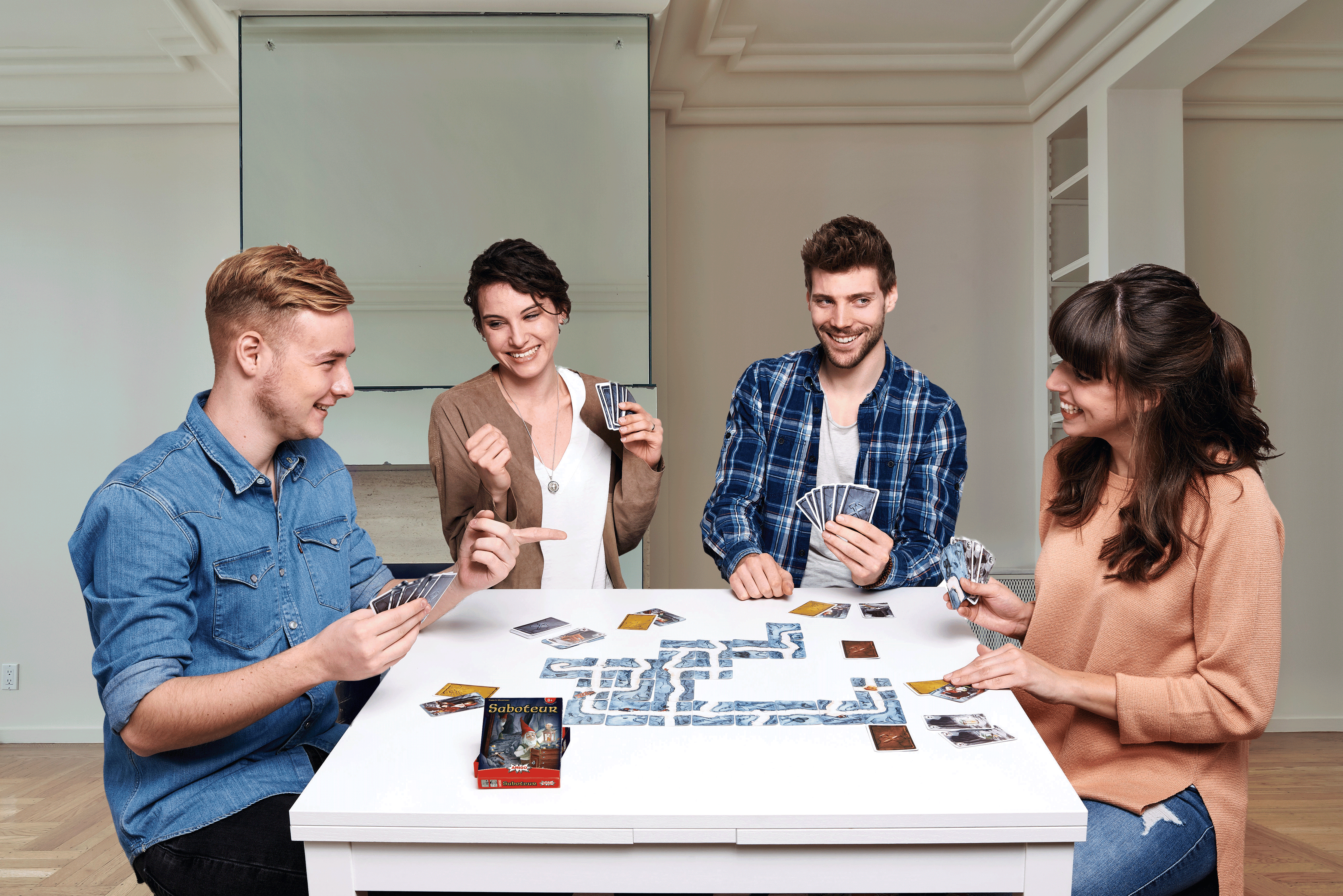 Saboteur– The Classic Card Game of Treasure and Treachery