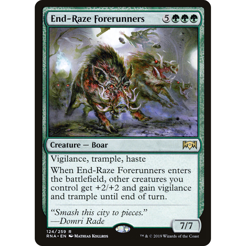 End-Raze Forerunners (RNA-124) - Ravnica Allegiance