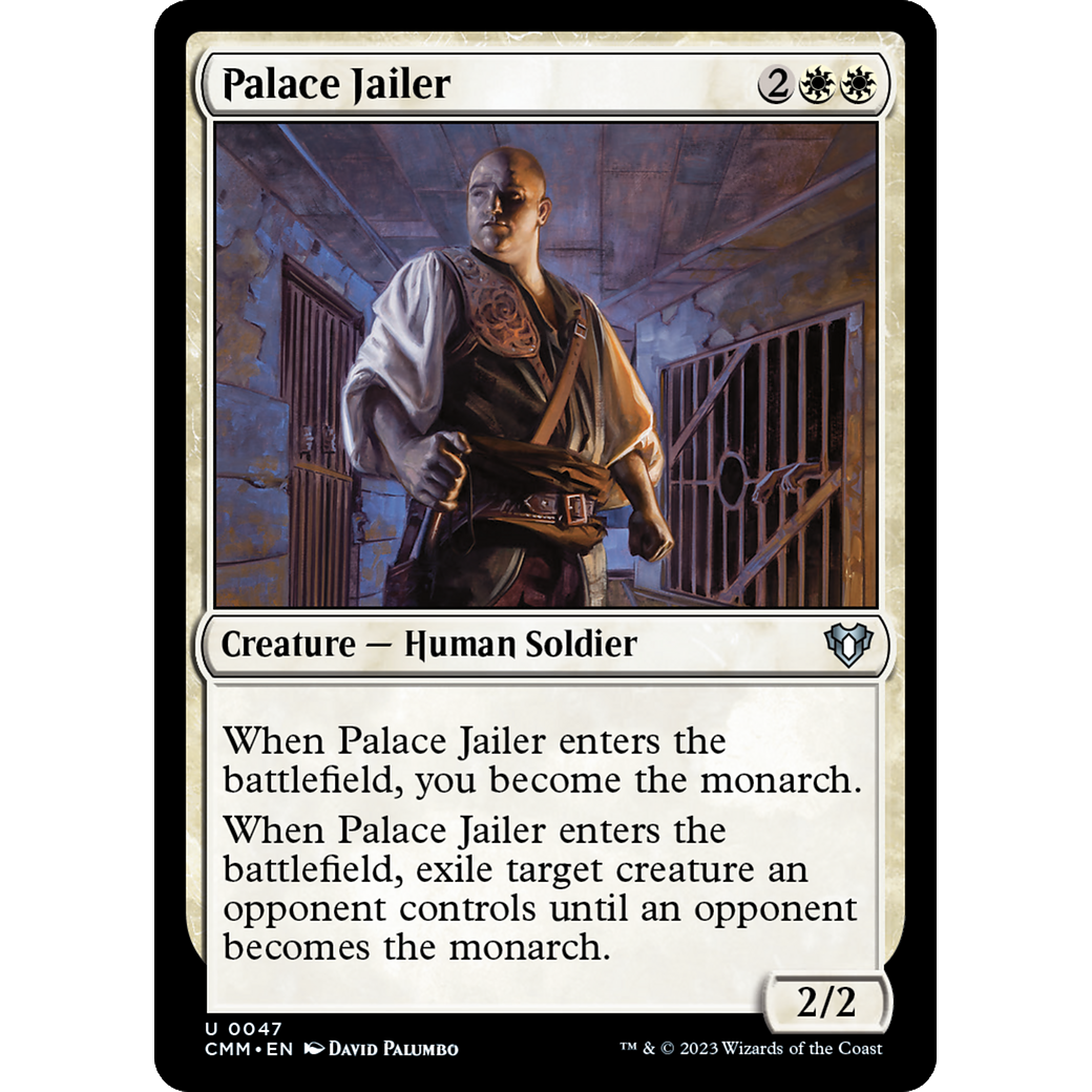 Palace Jailer (CMM-047) - Commander Masters