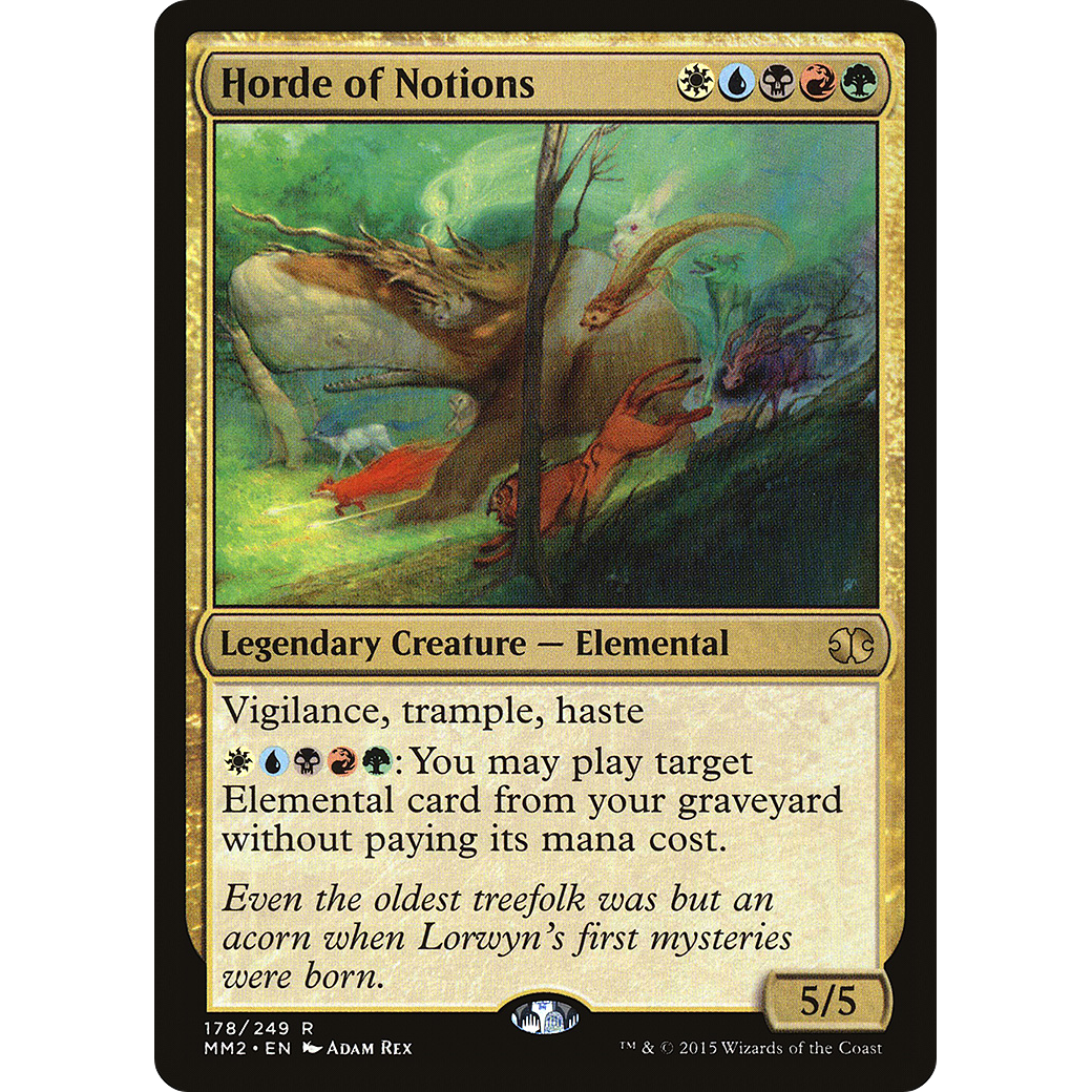 Horde of Notions (MM2-178) - Modern Masters 2015 Foil