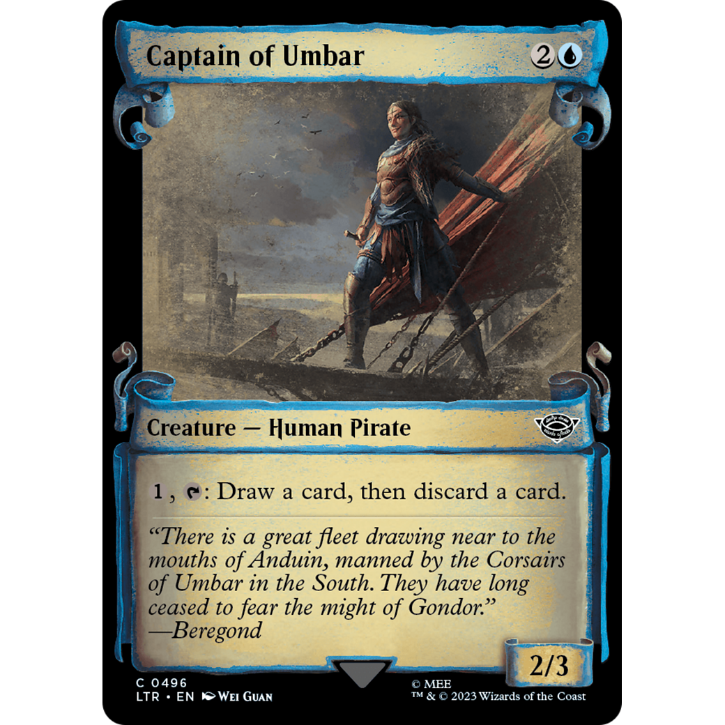 Captain of Umbar (LTR-496) - The Lord of the Rings: Tales of Middle-earth: (Showcase)