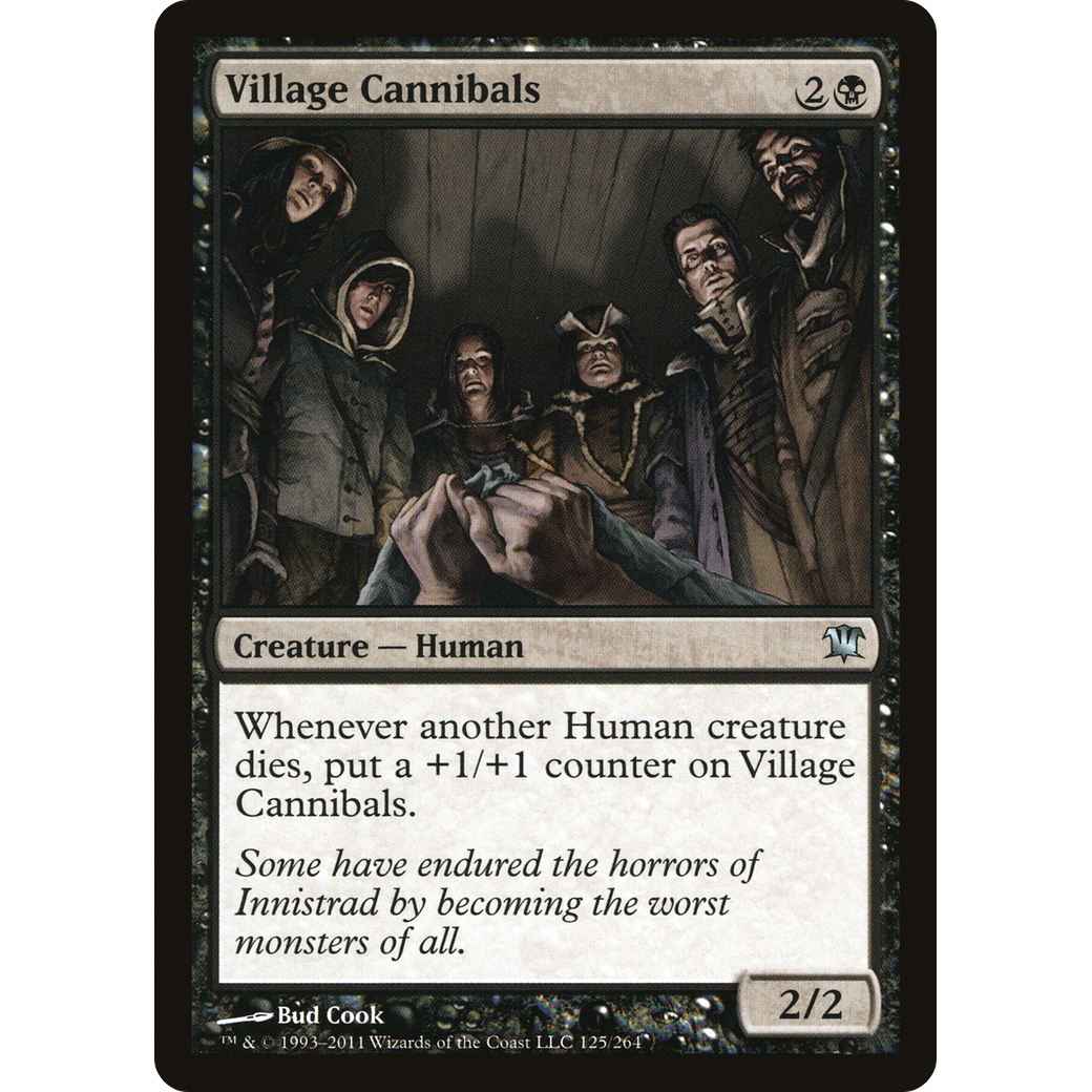 Village Cannibals (ISD-125) - Innistrad Foil