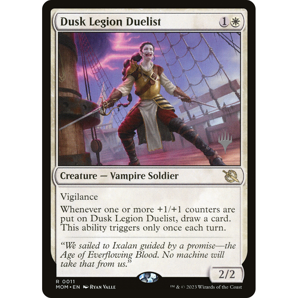 Dusk Legion Duelist (PPMOM-11P) - March of the Machine Promos