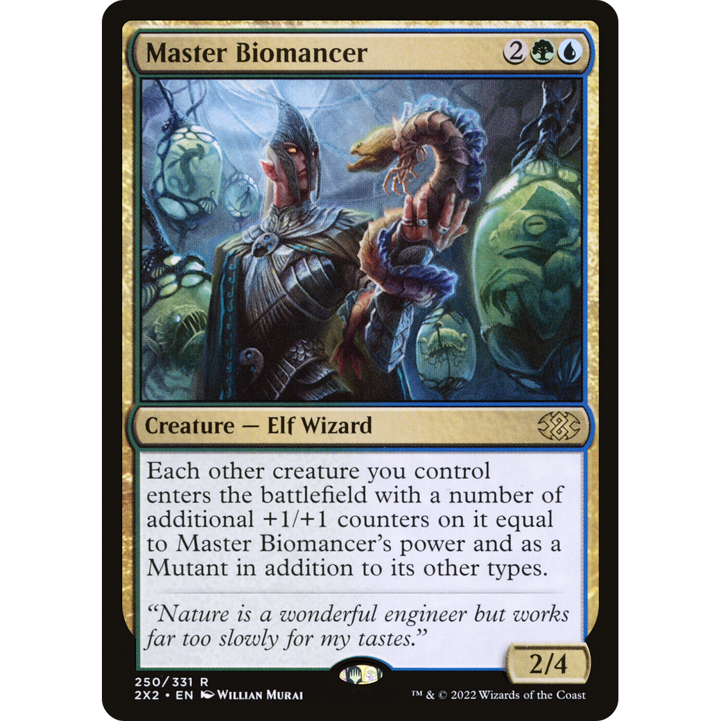 Master Biomancer (2X2-250) - Double Masters 2022 Foil