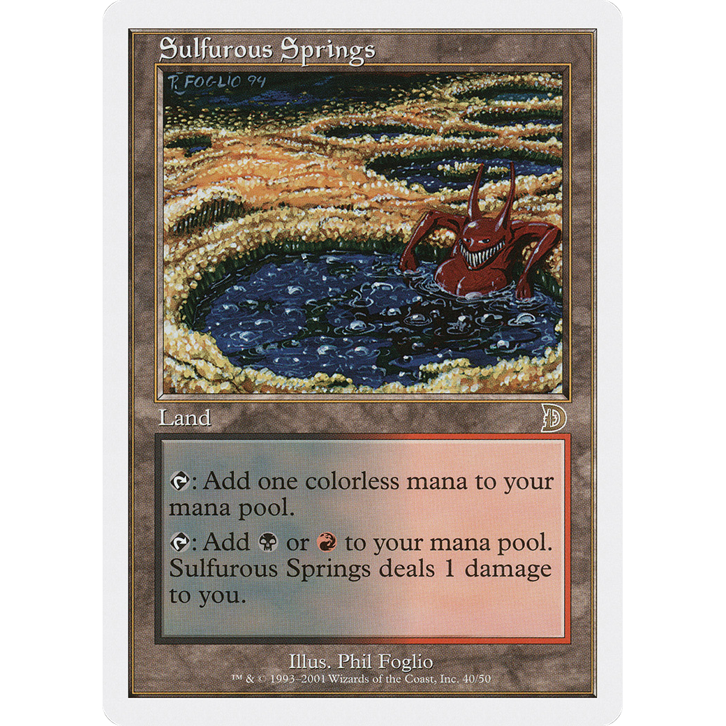 Sulfurous Springs (DKM-040) - Deckmasters
