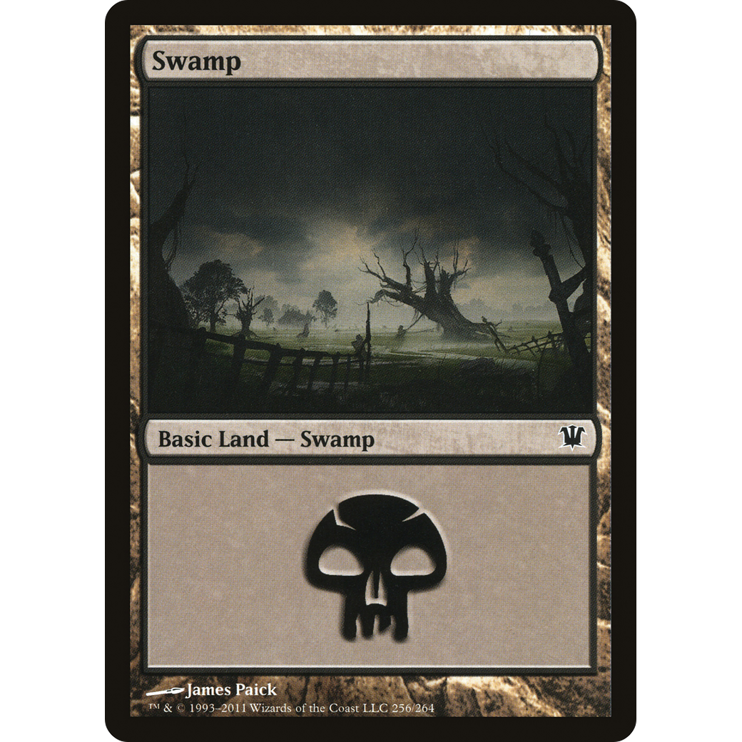 Swamp (256) (ISD-256) - Innistrad Foil