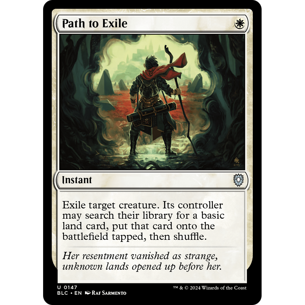 Path to Exile (BLC-147) - Bloomburrow Commander