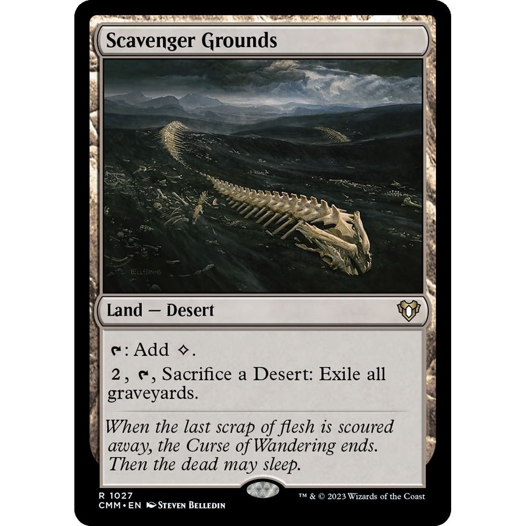 Scavenger Grounds (CMM-1027) - Commander Masters