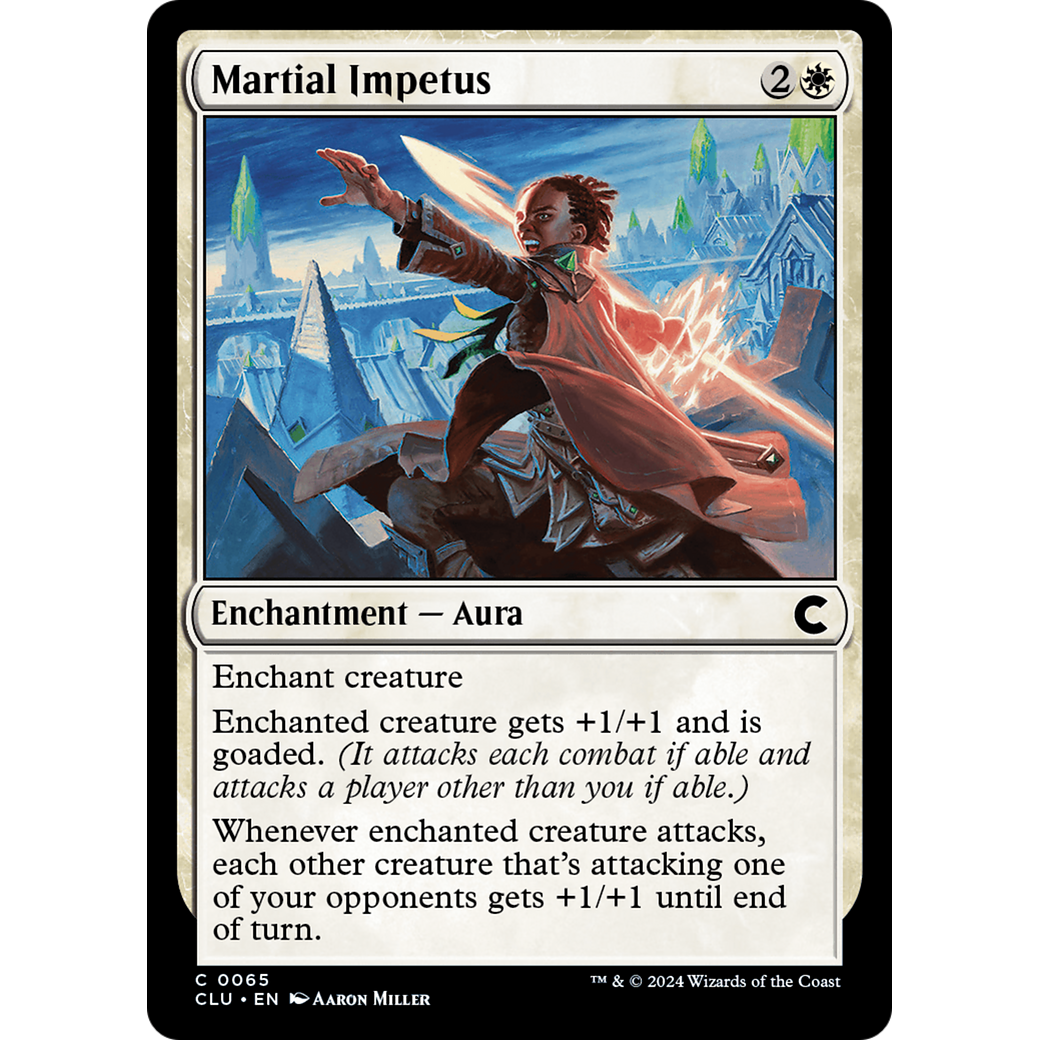 Martial Impetus (CLU-065) - Ravnica: Clue Edition