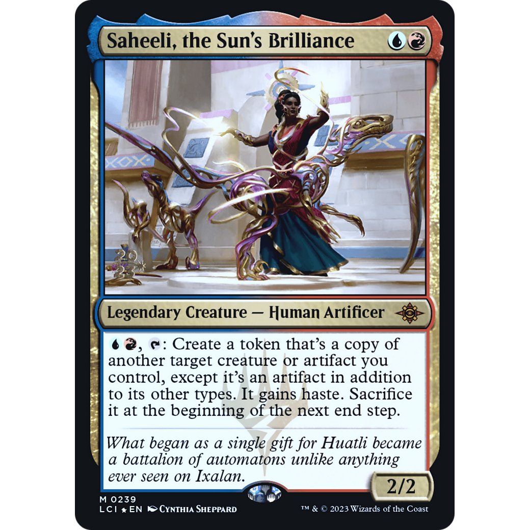 Saheeli, the Sun's Brilliance (PRE-239S) - The Lost Caverns of Ixalan Promos Foil