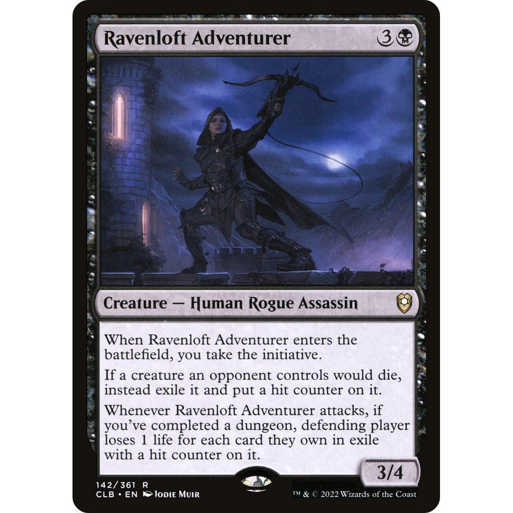 Ravenloft Adventurer (CLB-142) - Commander Legends: Battle for Baldur's Gate