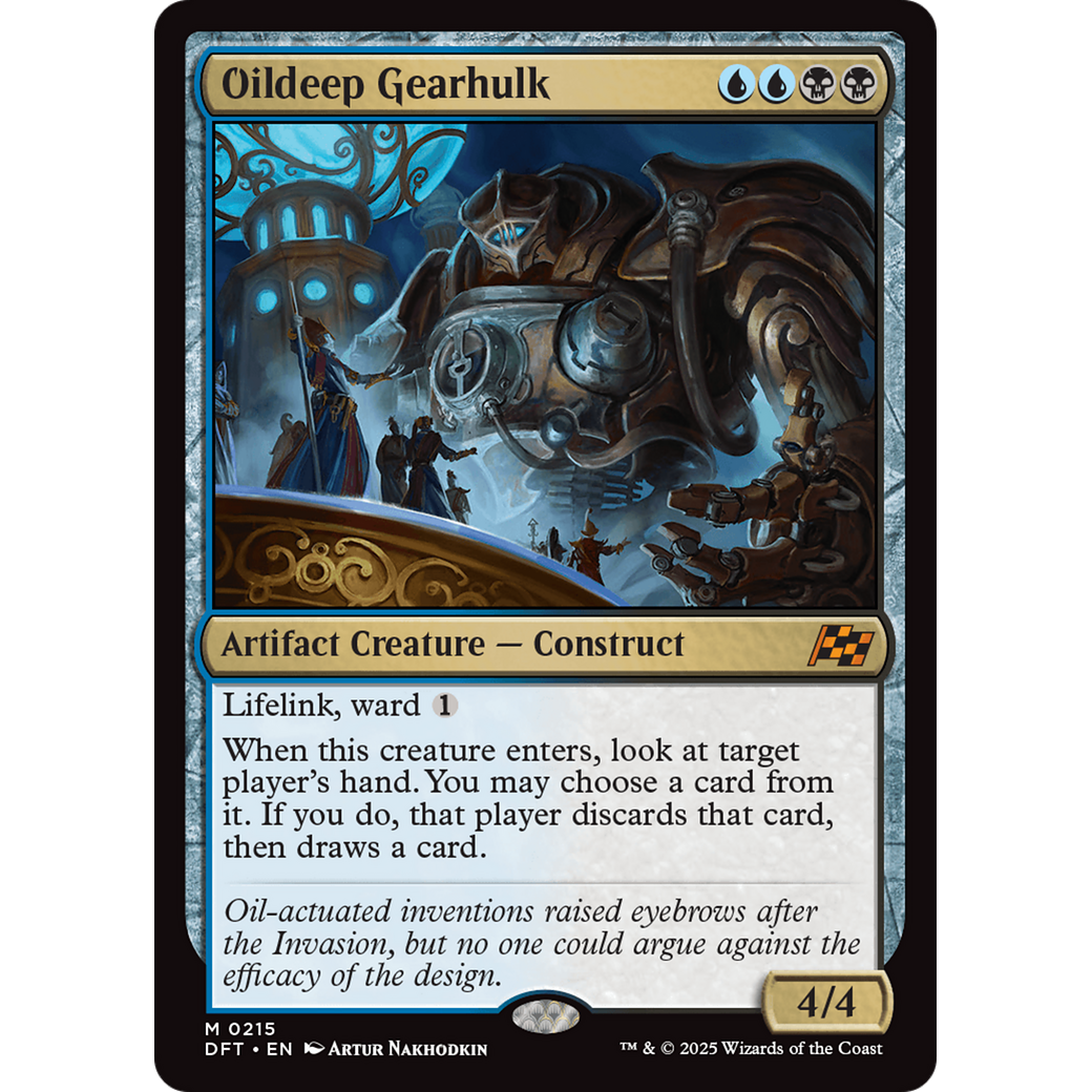 Oildeep Gearhulk (DFT-215) - Aetherdrift Foil