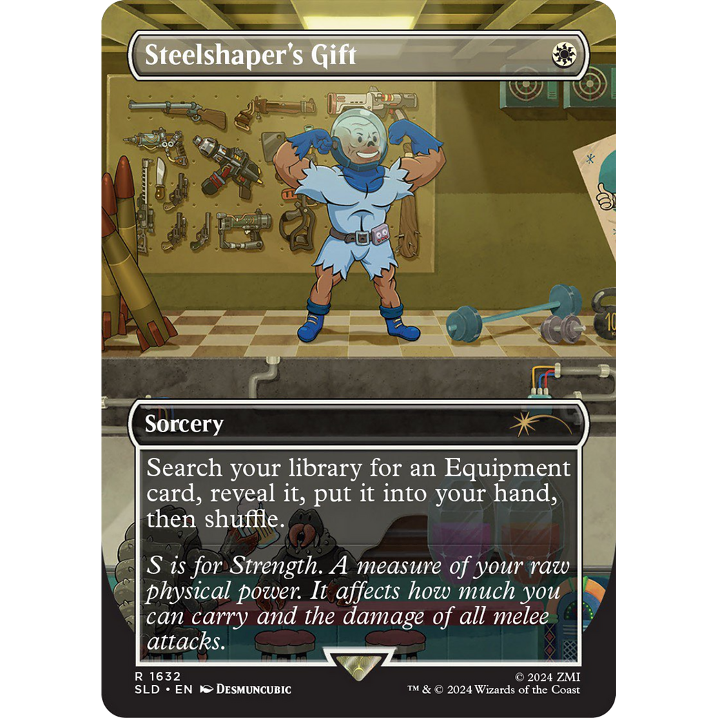 Steelshaper's Gift (SLD-1632) - Secret Lair Drop (Borderless)