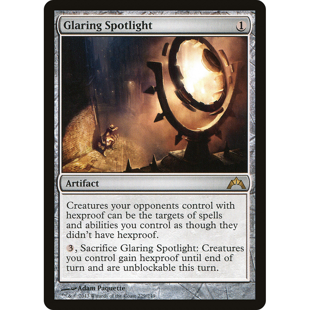 Glaring Spotlight (GTC-229) - Gatecrash Foil