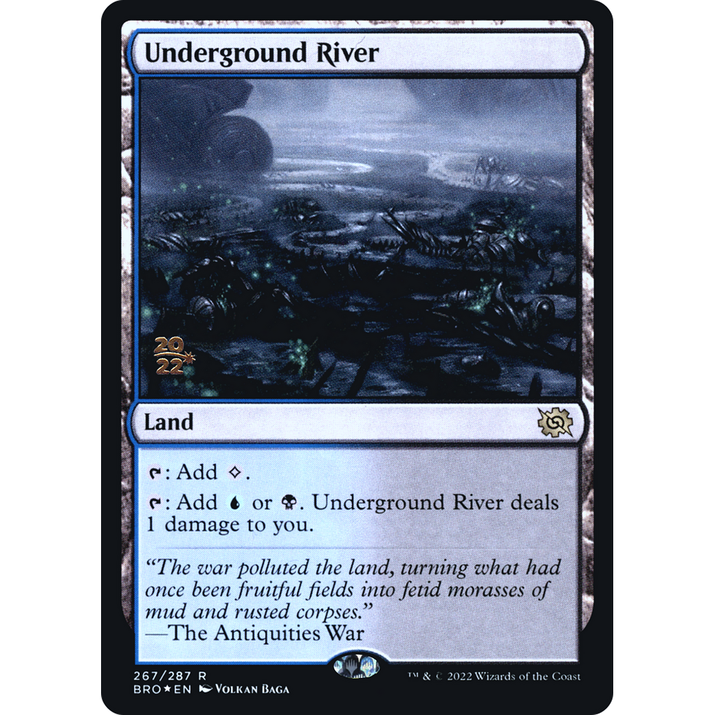 Underground River (PRE-267) - The Brothers' War Promos Foil