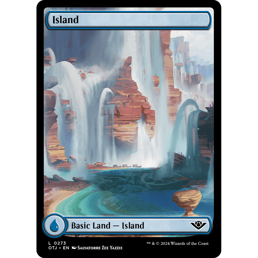 Island (OTJ-273) - Outlaws of Thunder Junction