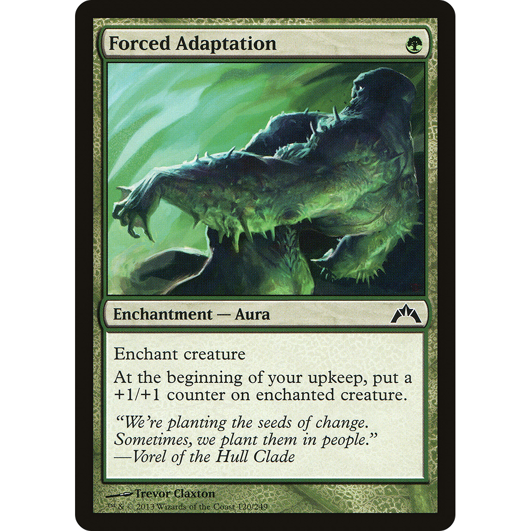 Forced Adaptation (GTC-120) - Gatecrash Foil