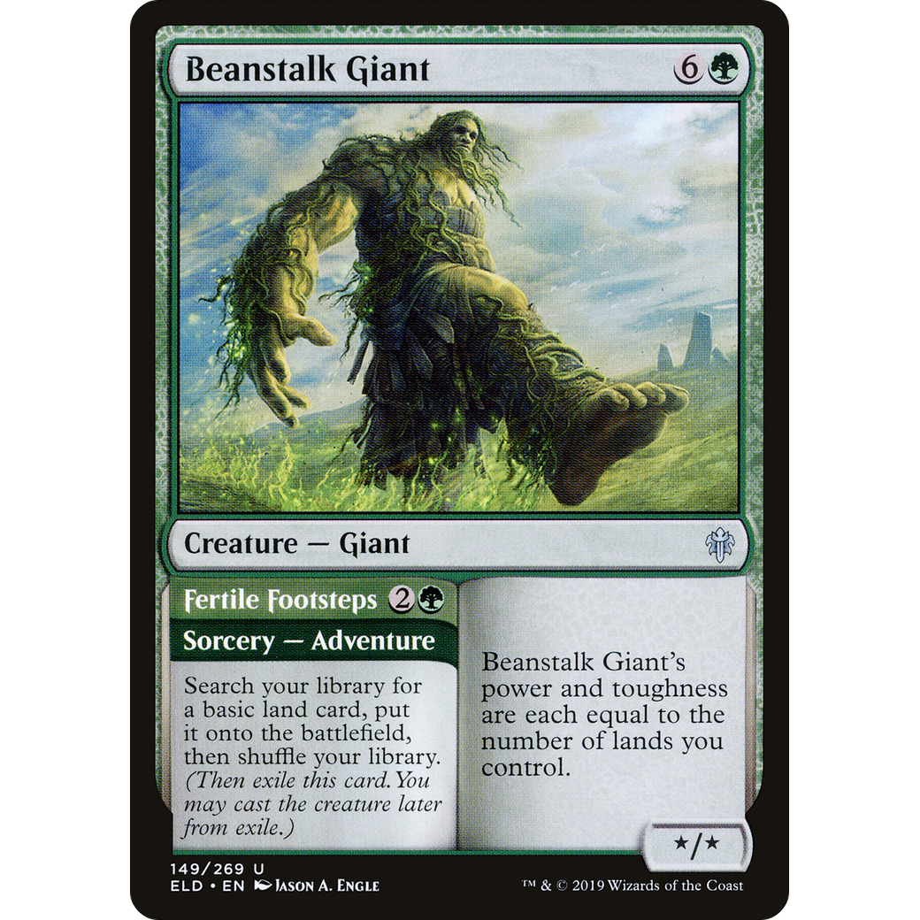 Beanstalk Giant (ELD-149) - Throne of Eldraine Foil