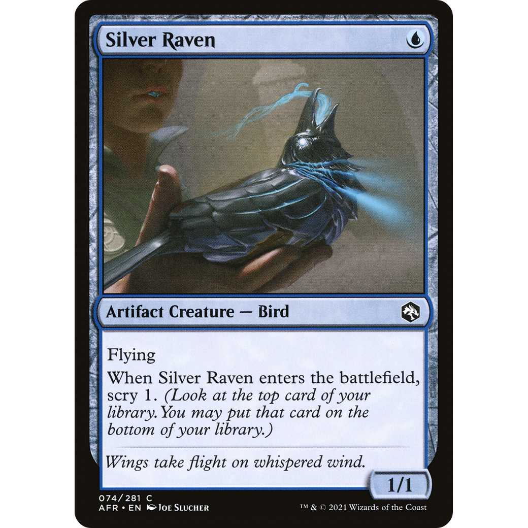 Silver Raven (AFR-074) - Adventures in the Forgotten Realms