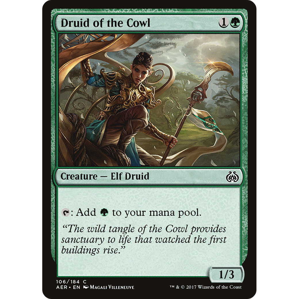 Druid of the Cowl (AER-106) - Aether Revolt