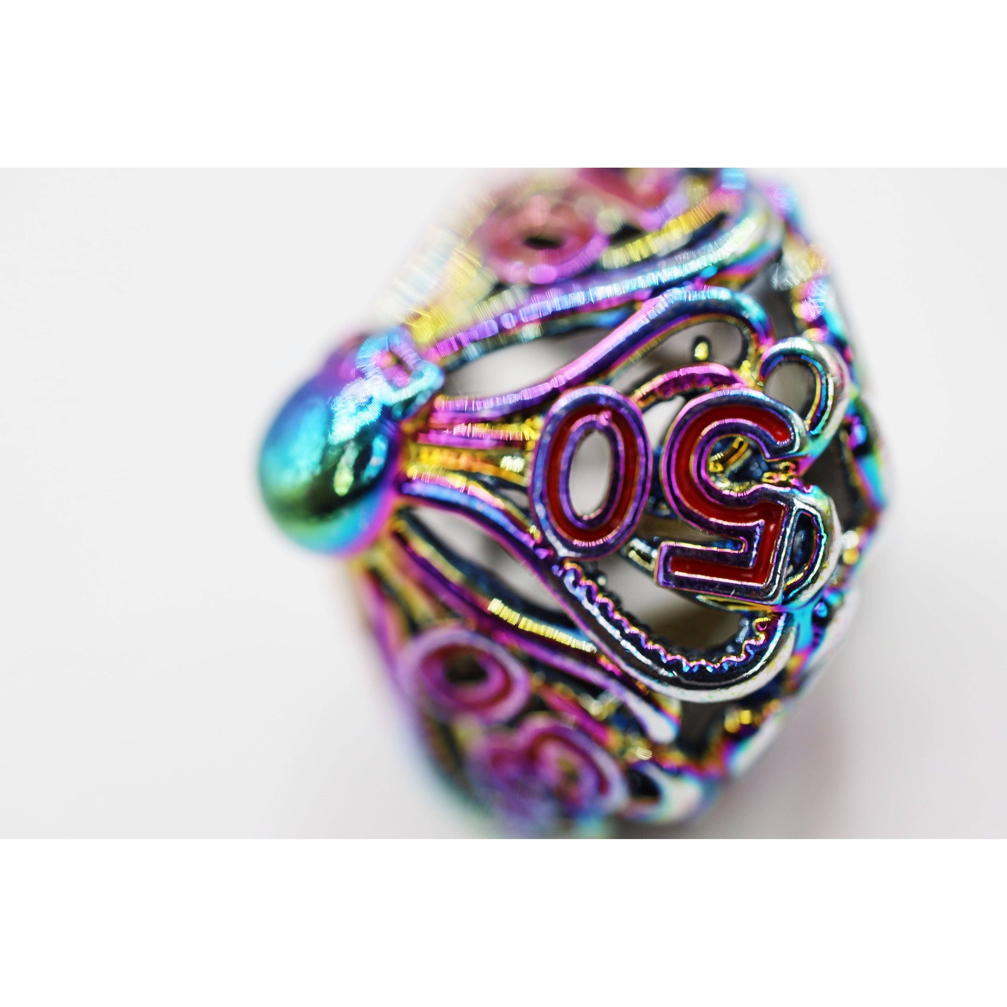 Mind Eater: Mythic - Hollow Metal RPG Dice Set