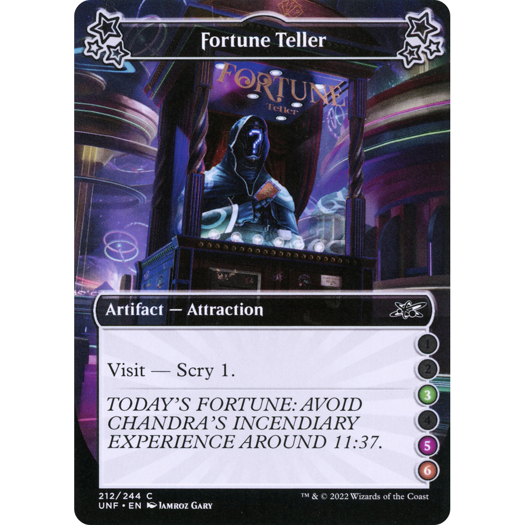 Fortune Teller (3-5-6) (UNF-212) - Unfinity Foil