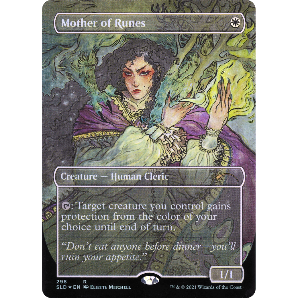 Mother of Runes (298) (SLD-298) - Secret Lair Drop (Borderless) Foil