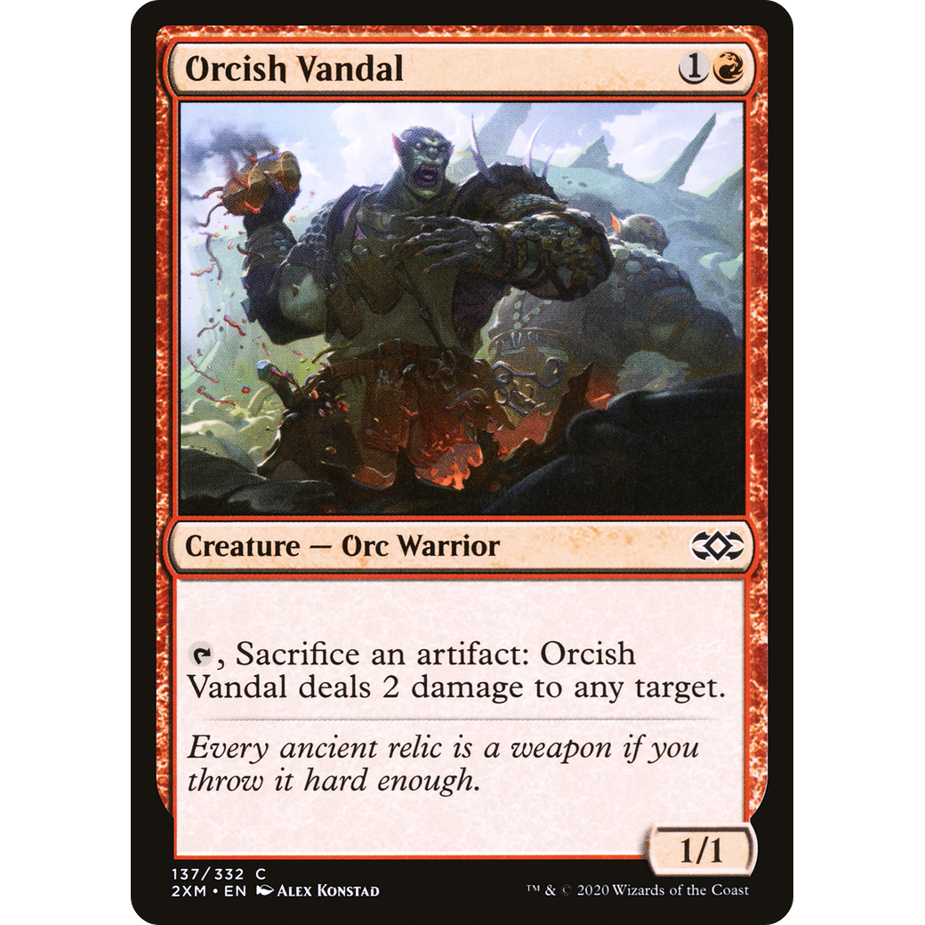 Orcish Vandal (2XM-137) - Double Masters Foil