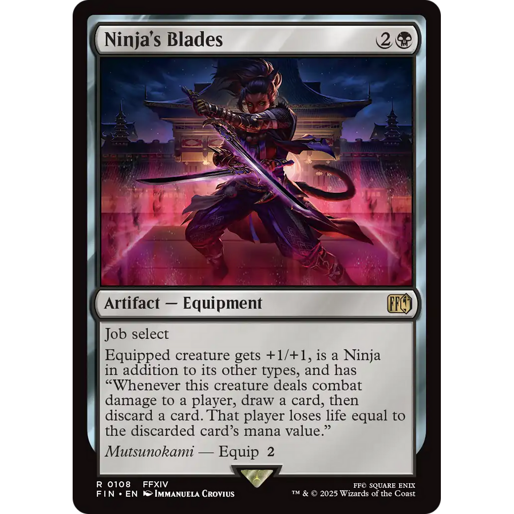 Ninja's Blades (FIN-108) - FINAL FANTASY