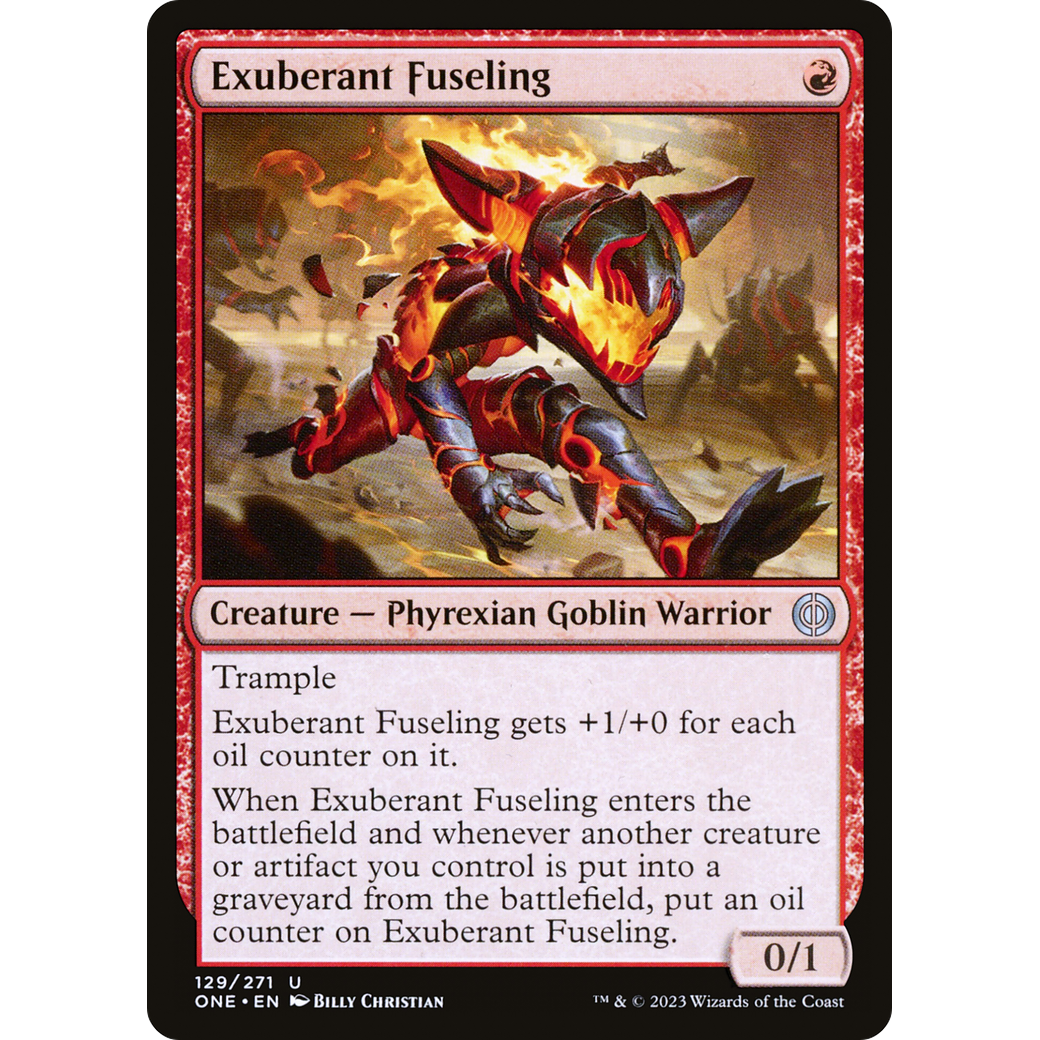 Exuberant Fuseling (ONE-129) - Phyrexia: All Will Be One