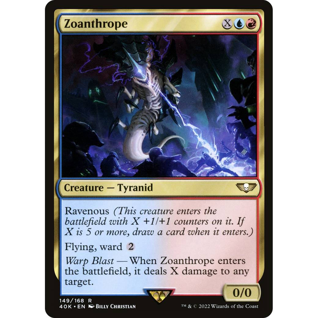 Zoanthrope (40K-149) - Warhammer 40,000 Commander