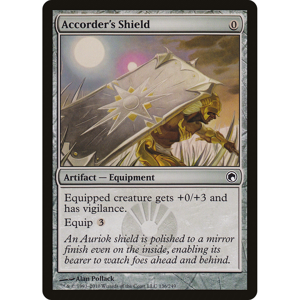 Accorder's Shield (SOM-136) - Scars of Mirrodin Foil