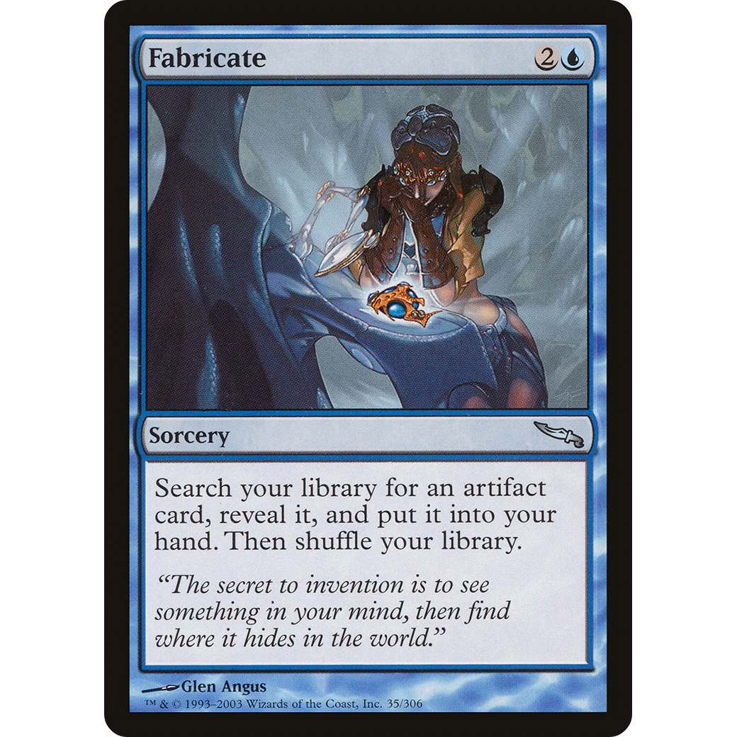 Fabricate (MRD-035) - Mirrodin Foil