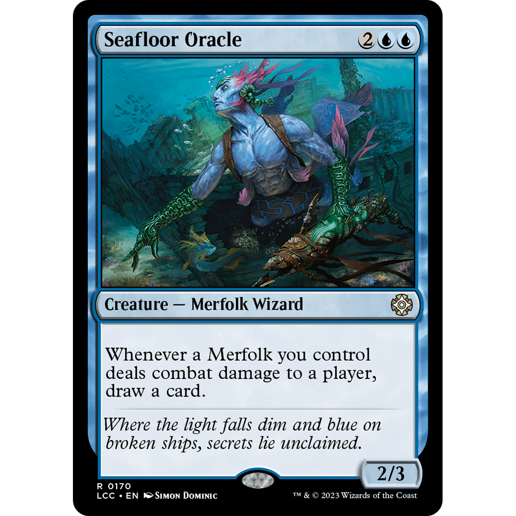 Seafloor Oracle (LCC-170) - The Lost Caverns of Ixalan Commander